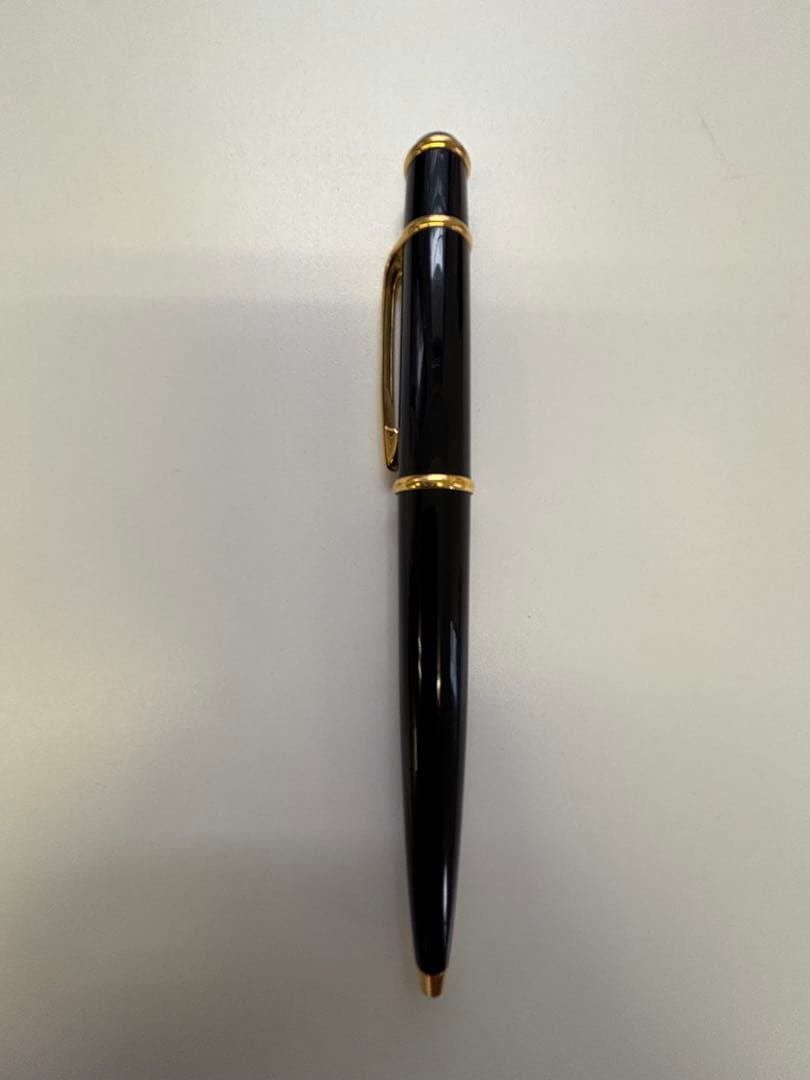 Cartier カルティエ ボールペン ブラック×ゴールド 箱付き