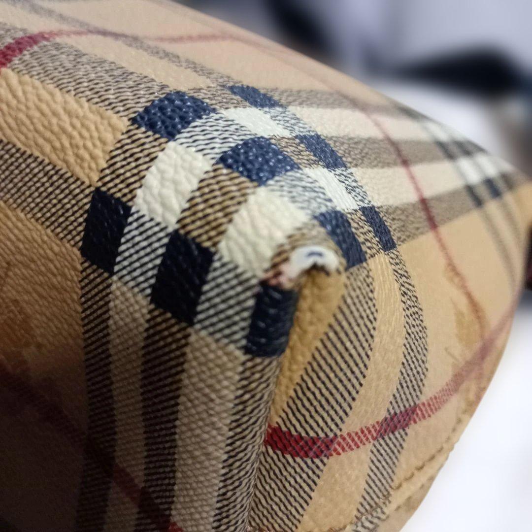BURBERRY バーバリー ノバチェック ショルダーバッグ PVC