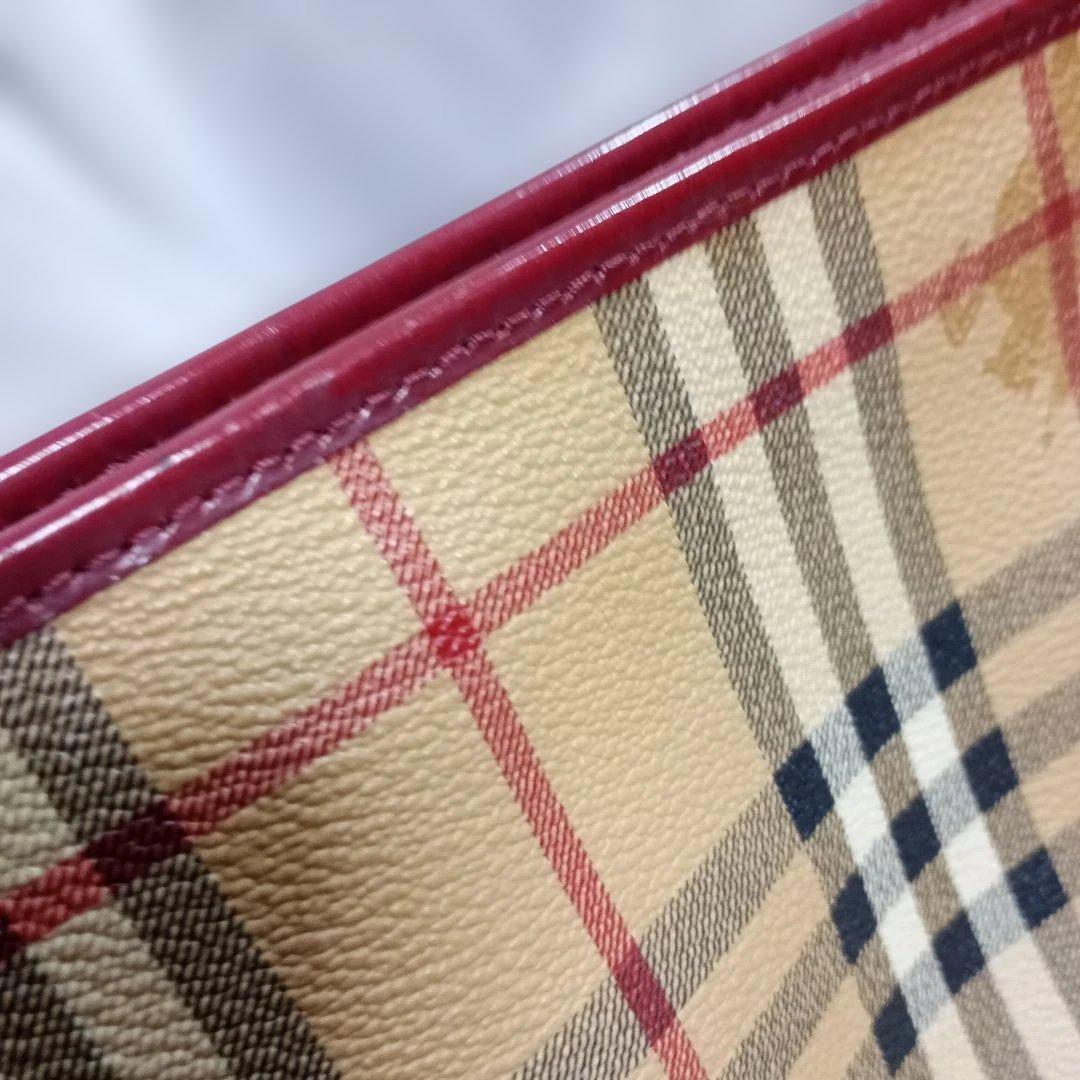 BURBERRY バーバリー ノバチェック ショルダーバッグ PVC