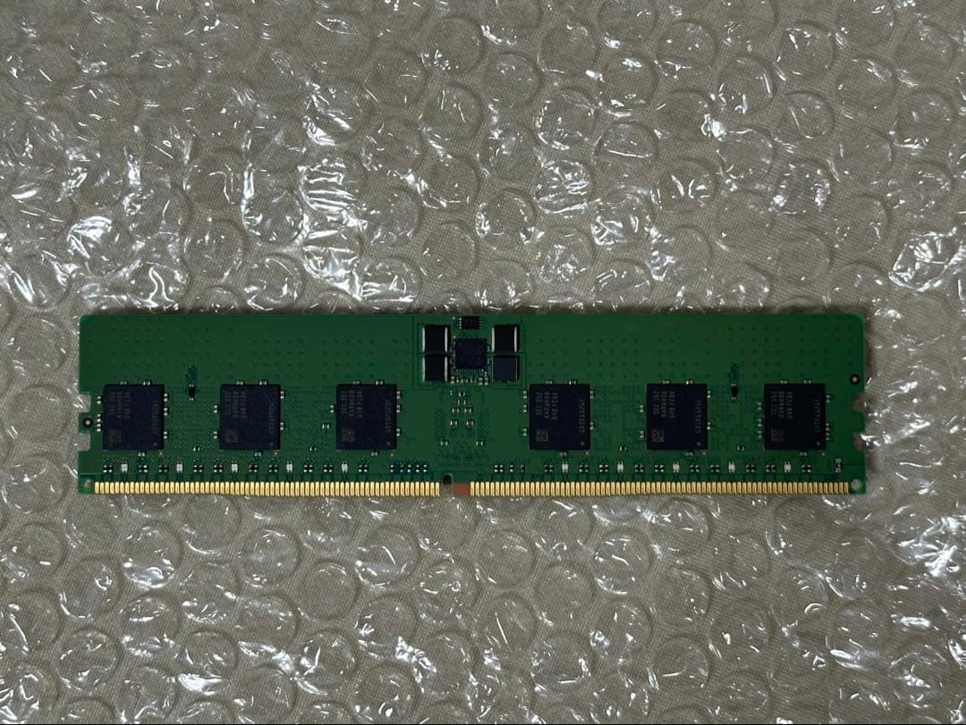 Samsung DDR5 16GB RDIMM 4800MHz ECC メモリー
