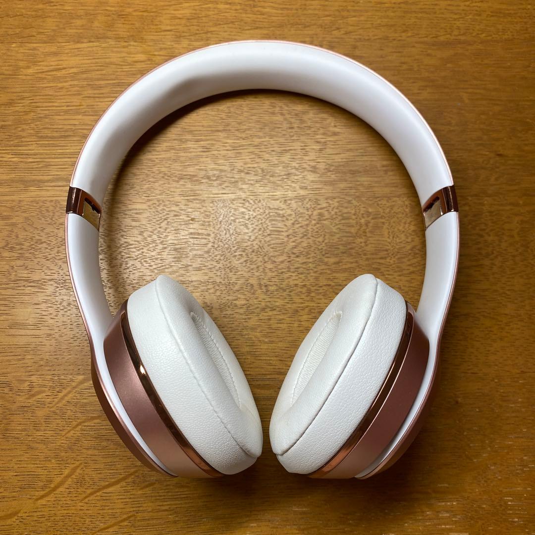 Beats Solo3ワイヤレスヘッドホン ローズゴールド