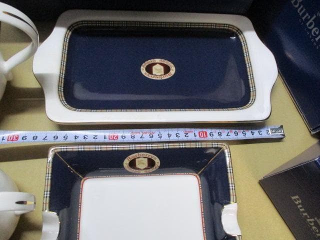 BURBERRY バーバリー ティーポット クリーマー ボウル トレイ セット