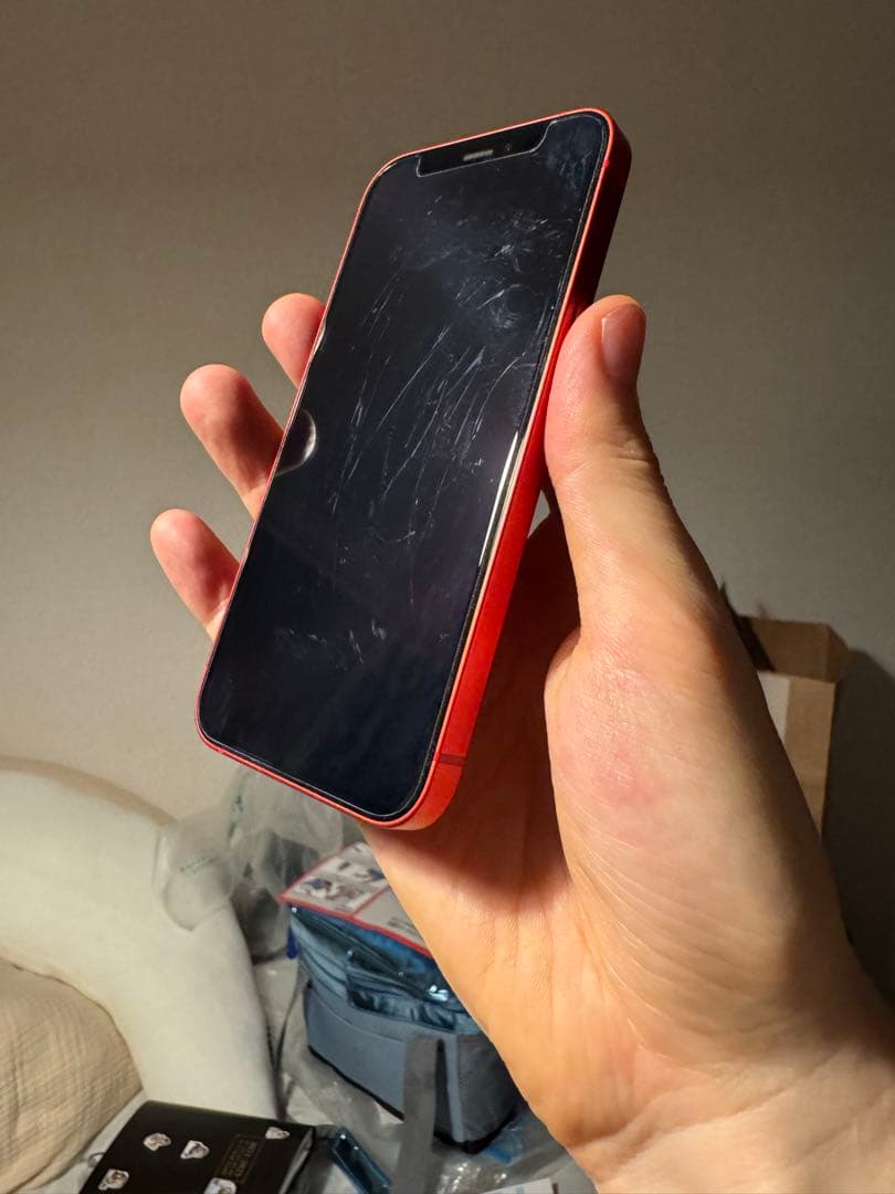 【美品】Apple iPhone 12 mini 128gb RED