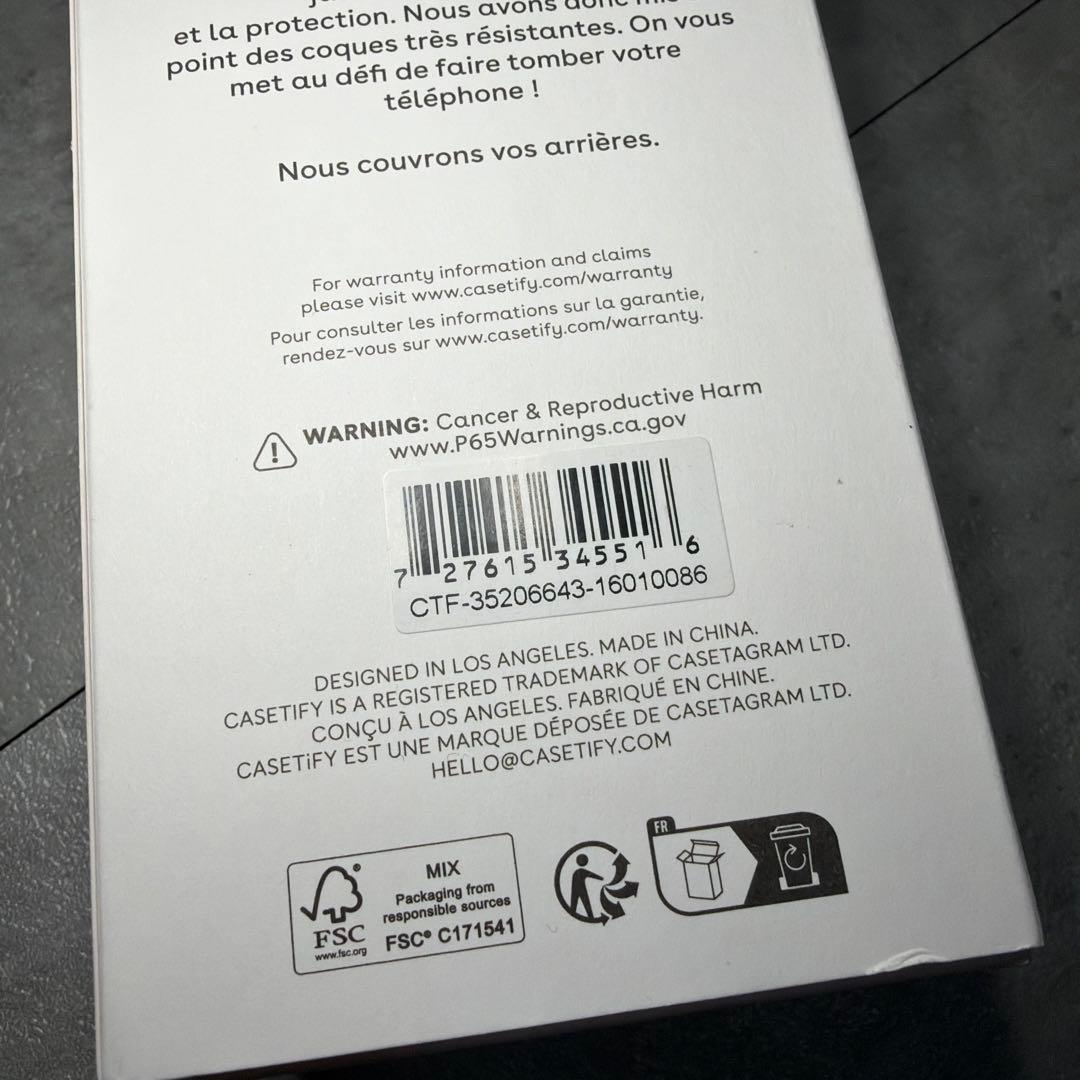 新品 CASETIFY FidlockSnapCross-bodyStrap