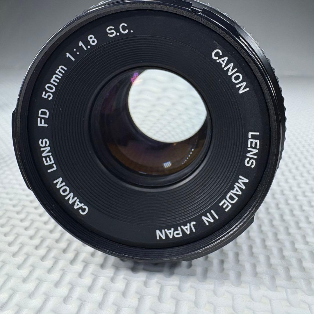 Canon A-1 一眼レフカメラ 50mmレンズ付き