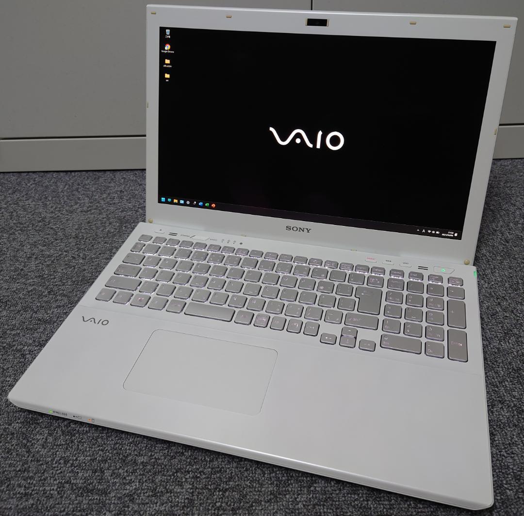 ★交渉成立済★美品 VAIO core i7 SSD1TB 12GB限定ホワイト