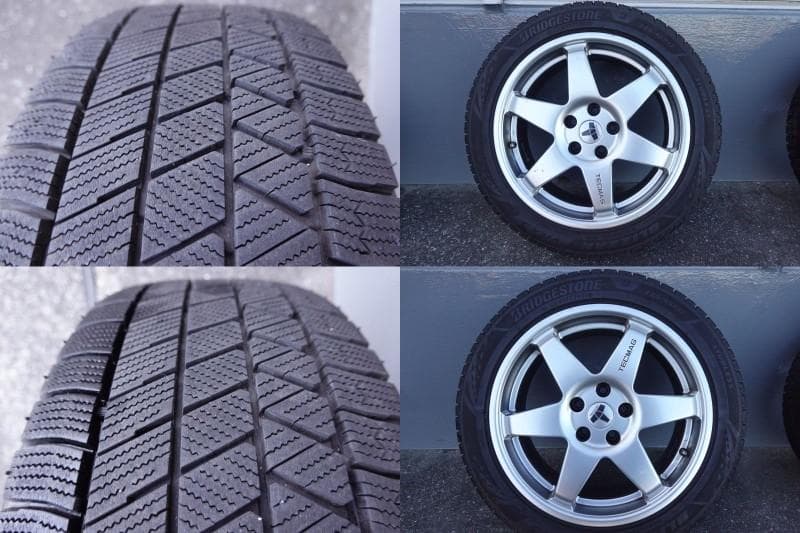 nathアルファロメオ/ブリザックVRX3/2024年製バリ山4本セット