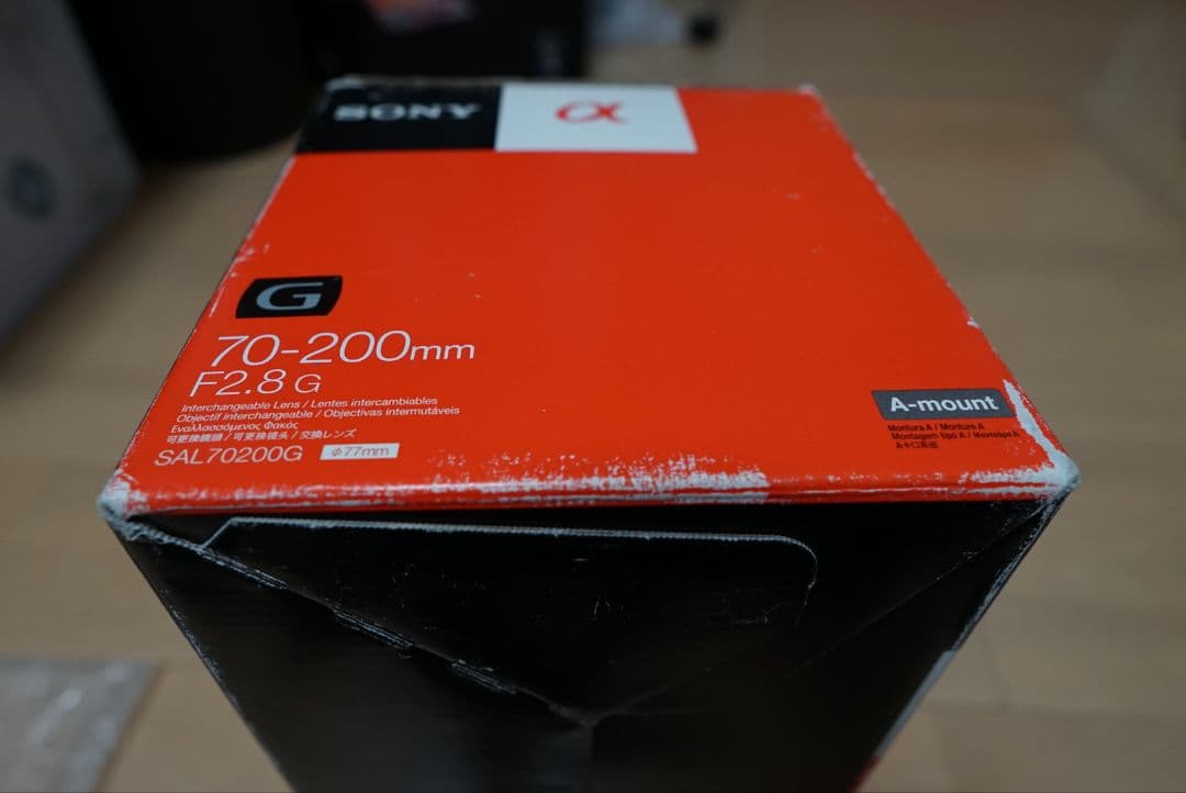美品 ケース SONY SAL70200G 70-200mm F2.8