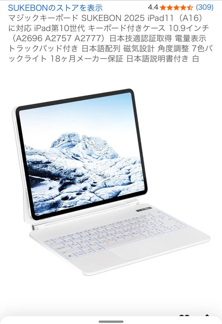 iPad(第10世代)Wi-Fi モデル 64GBその他備品セット