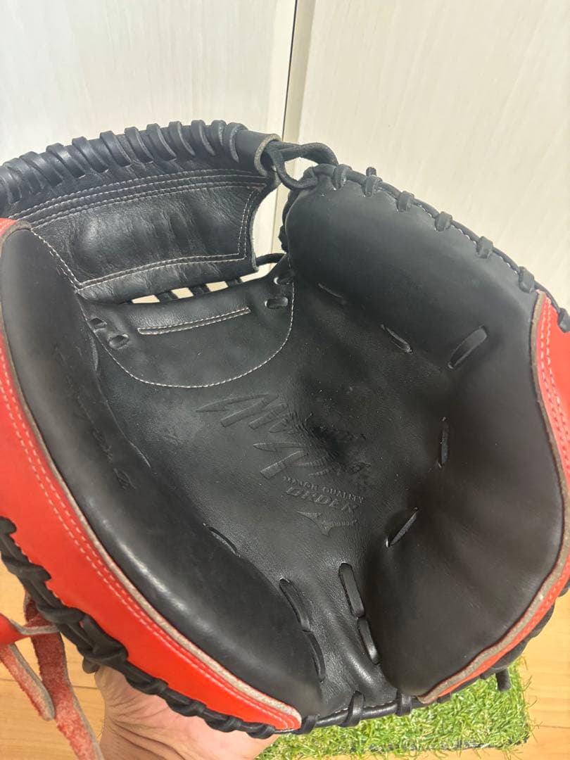 炭谷モデル　ミズノプロ ダイバーシティブルー　キャッチャーミット　オーダー