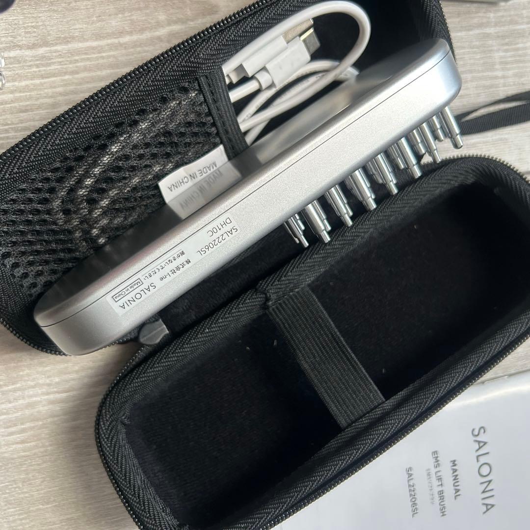 SALONIA サロニア EMS リフトブラシ 美顔器 リフトアップ