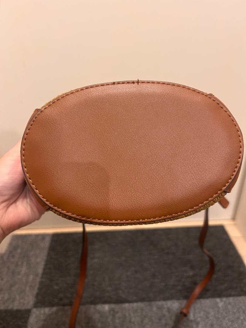 N*エ様 MARNI バスケット型ショルダーバッグブラウン