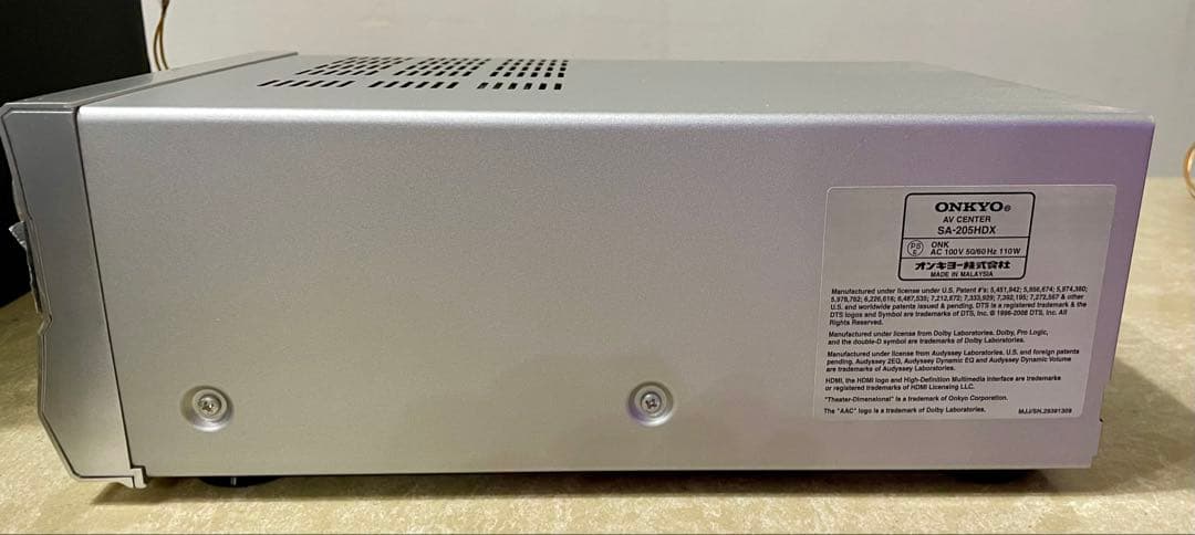 ONKYO製2.1ch ホームシアターシステムBASE-V20HDX ジャンク品