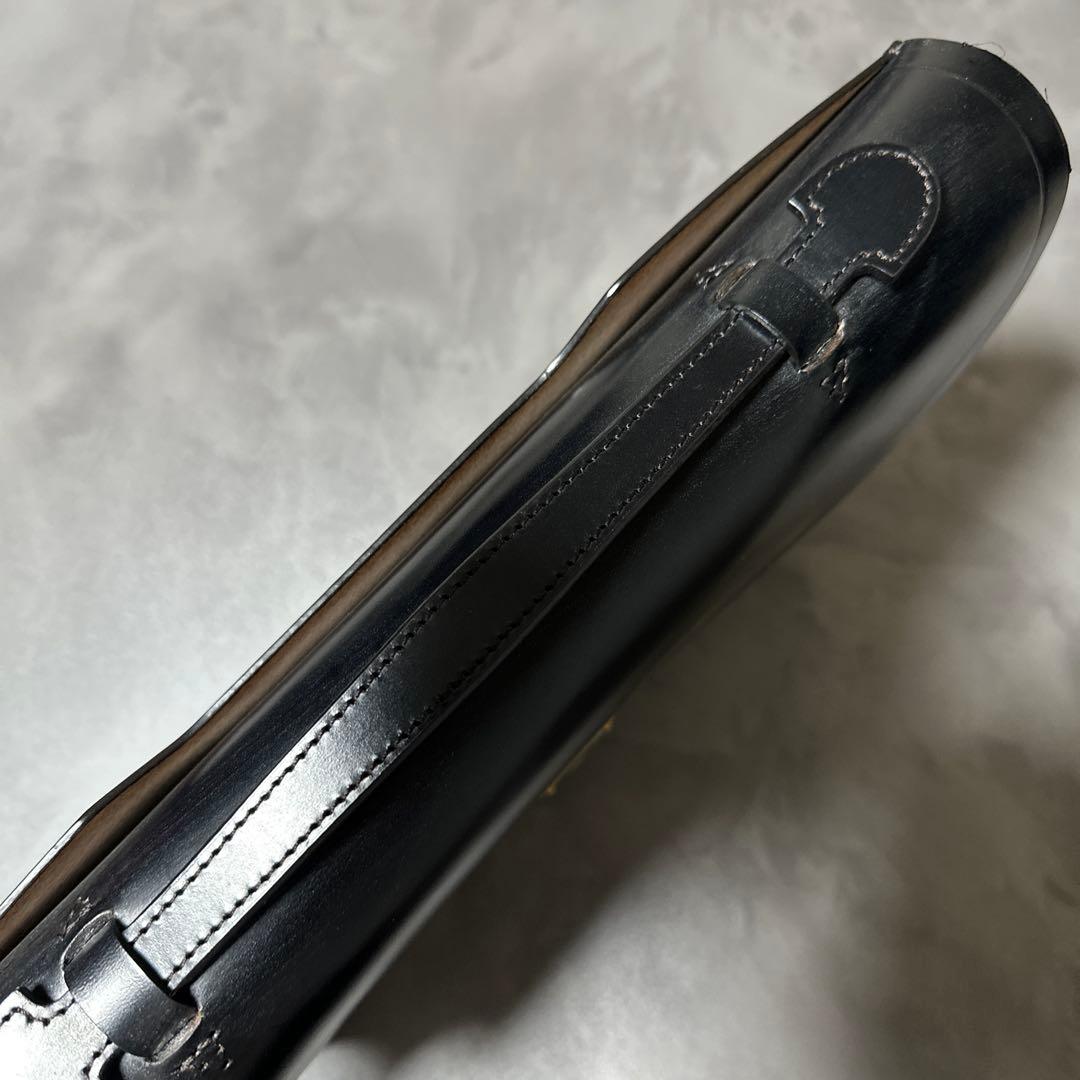 新品未使用　大峡製鞄　ドキュメントケース　黒　オオバセイホウ　OHBA