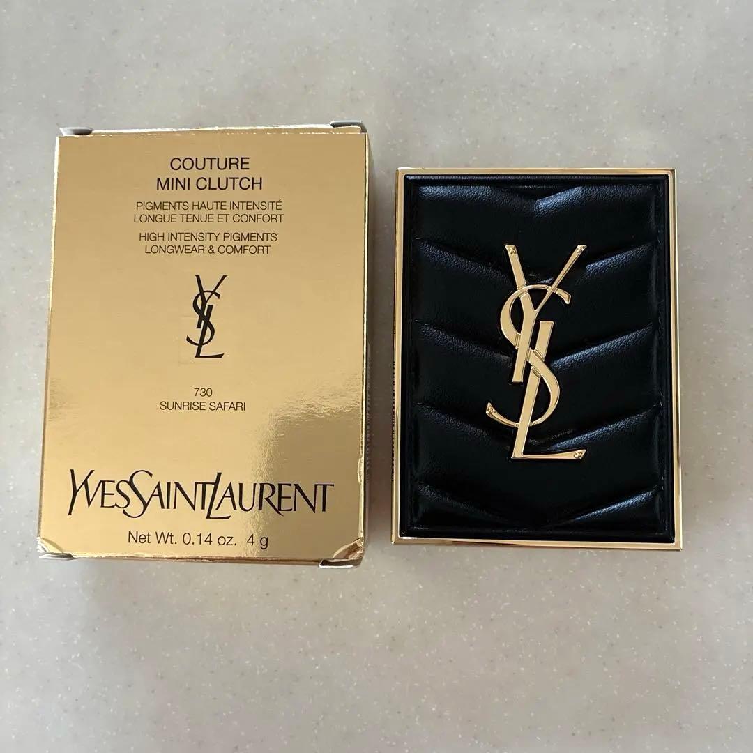 【試し塗り程度使用】YSL イヴ・サンローラン クチュール ミニ クラッチ730