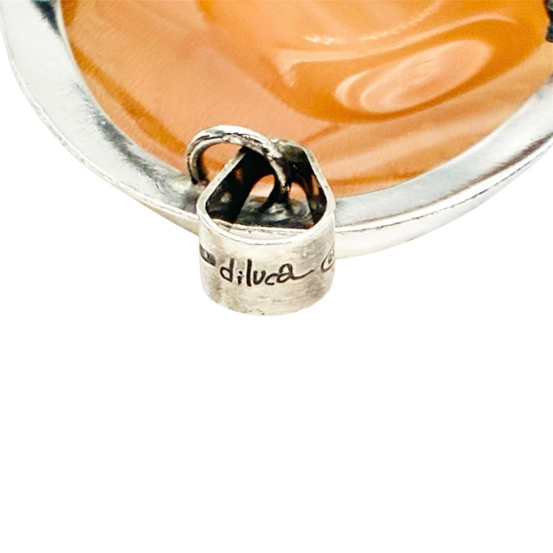 フェラガモ　シェル カメオ ブローチ　アンティーク ビンテージ　トップ