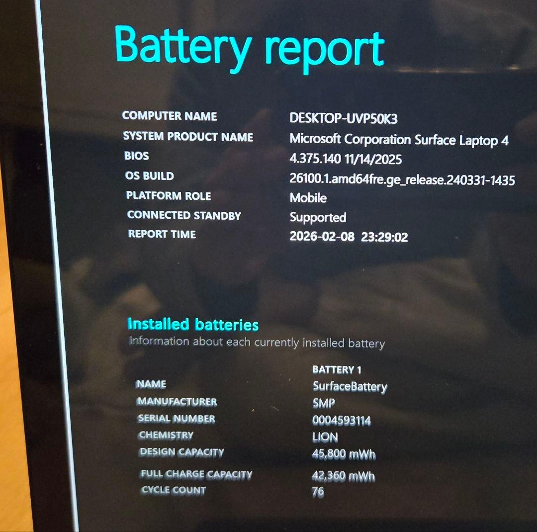 【極美品】Ryzen7 Surface Laptop4 16GBメモリ