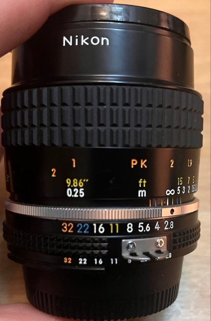 Nikon Micro-NIKKOR 55mm f/2.8 MFレンズ