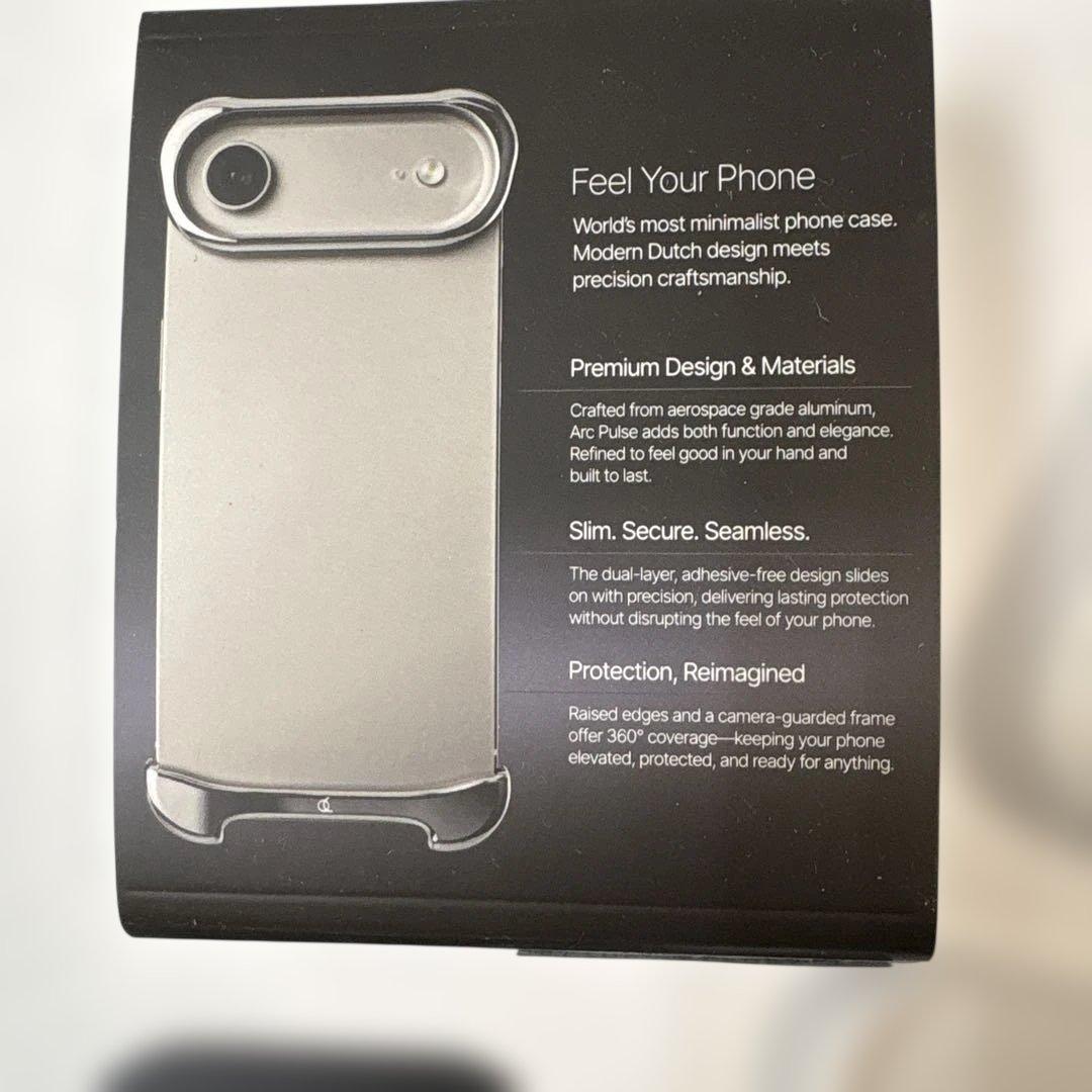 Arc pulse iPhone Airアルミ ミラー シルバー　美品です。