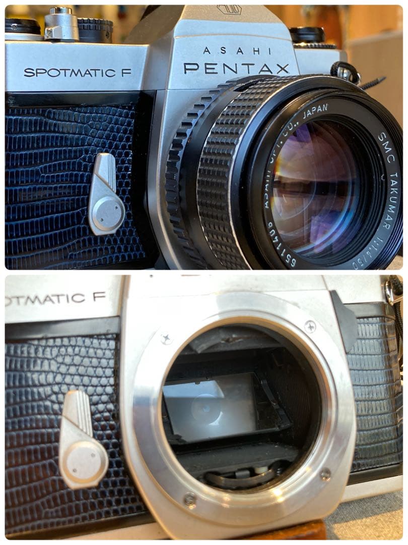 超美品！完動品＊pentax spf＊リザード青&f1.4★作例多数 保証付