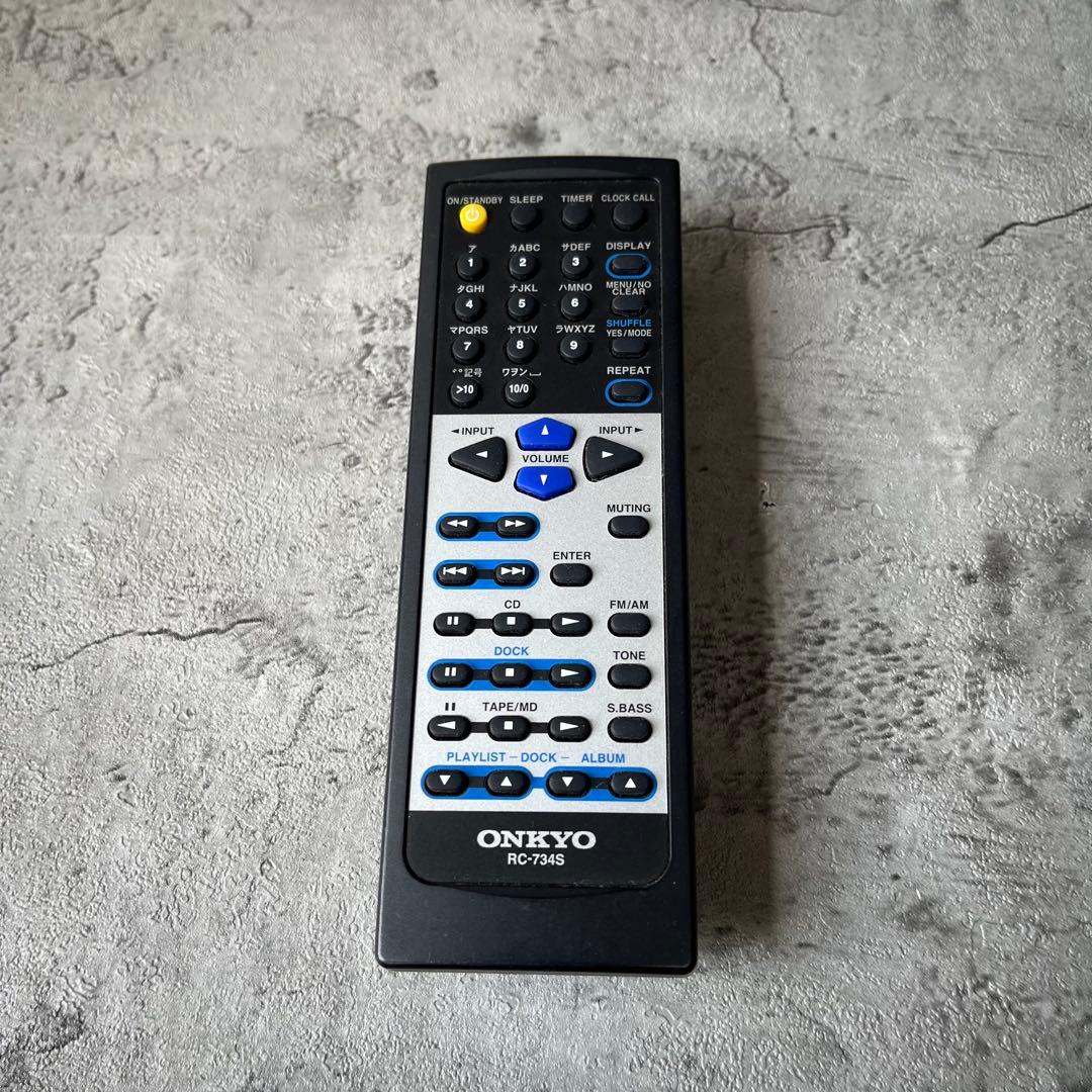 【ONKYO】FR-N7EX コンポ リモコン付　おまけスピーカー有り✨