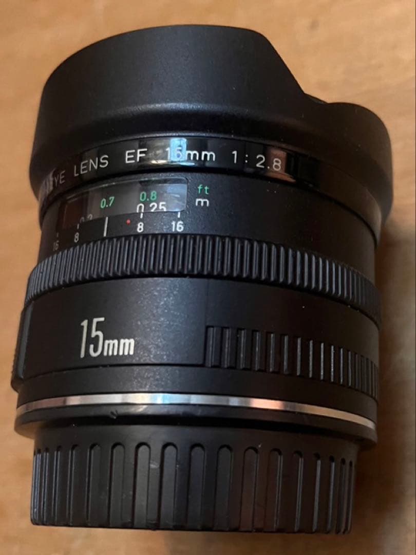 Canon EF 15mm F2.8 フィッシュアイレンズ