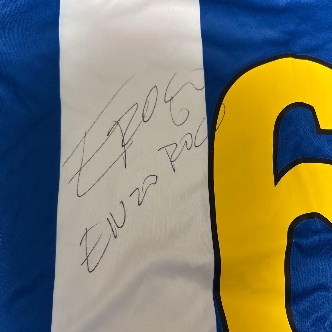 エスパニョール Enzo Roco サイン入りシャツ