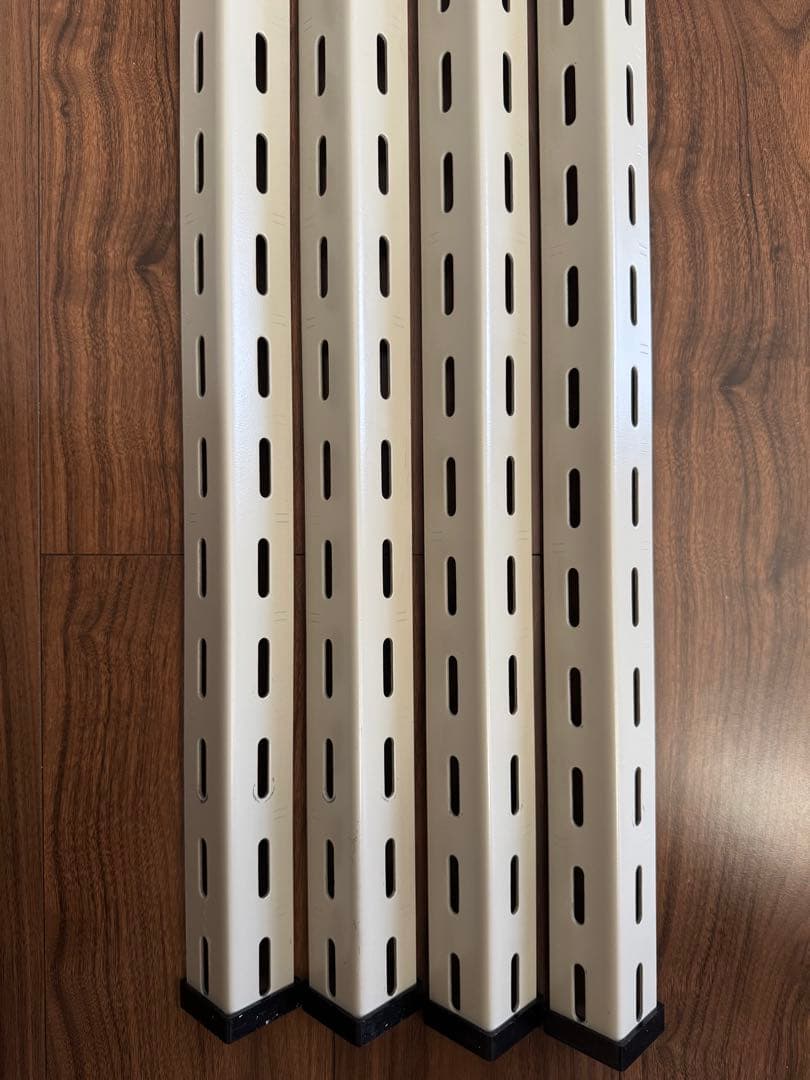 クリスハート 工業用スチールシェルフ ハンガータイプ・アイボリー