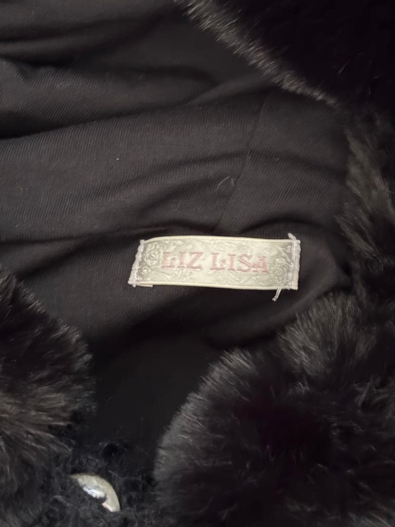LIZLISA ポンチョ 黒