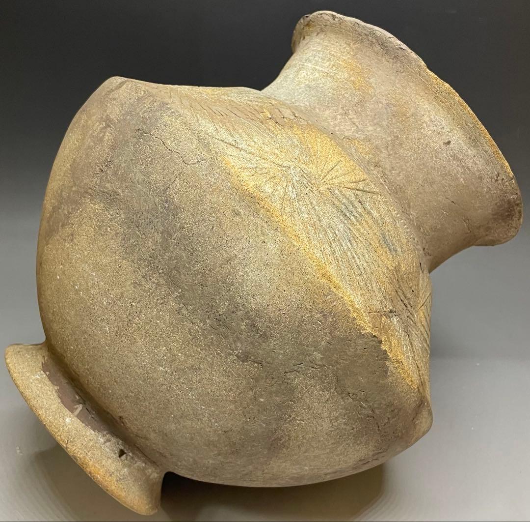 弥生時代　欠山式壺形土器　壺　出土　古墳　b 3937