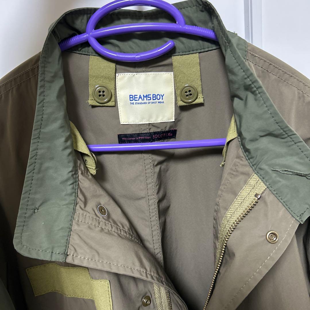 BEAMSBOY M65パーカ　ソロテックス