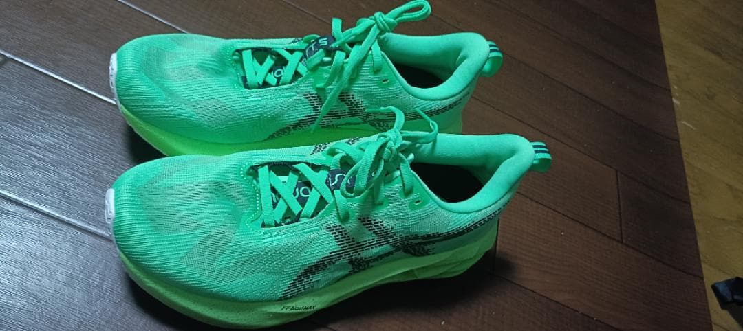 ASICS NOVABLAST 5 26.5cm 2E グリーン