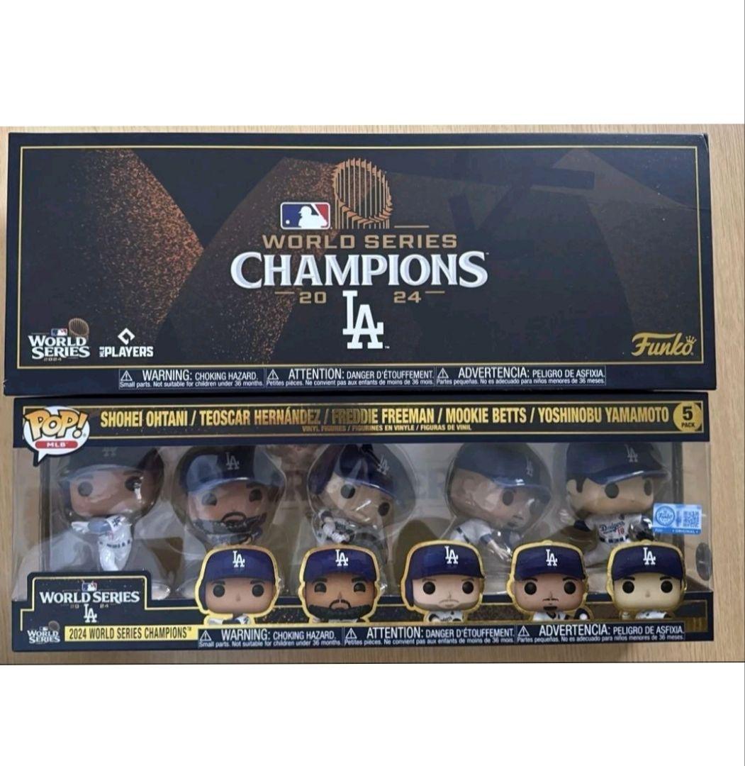 【３日間限定】24年ドジャースワールドチャンピオン記念 豪華フィギュア5点セット