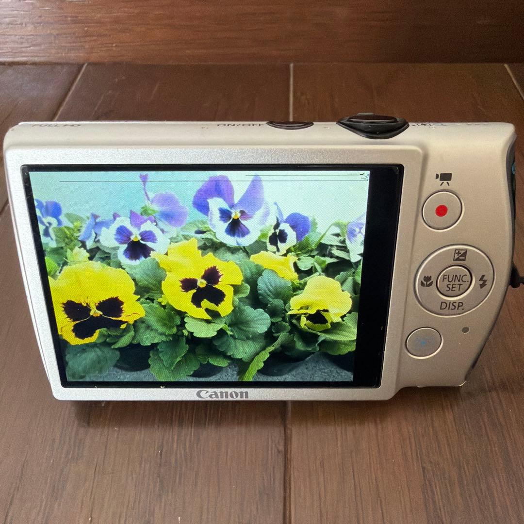 【Canon IXY 600Fデジタルカメラ】シルバー＊付属品複数有