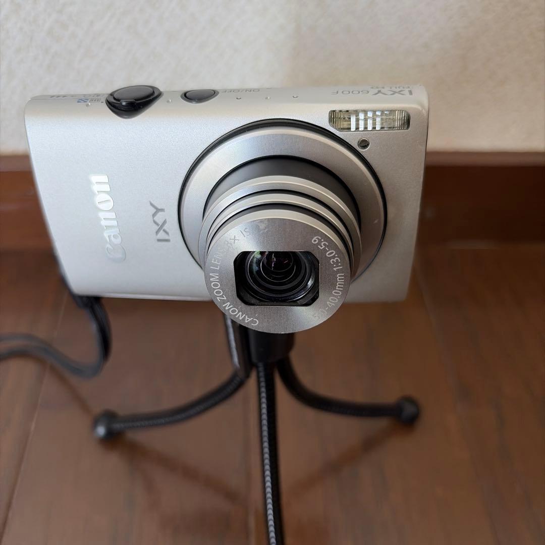 【Canon IXY 600Fデジタルカメラ】シルバー＊付属品複数有