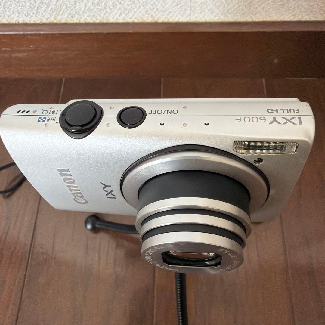 【Canon IXY 600Fデジタルカメラ】シルバー＊付属品複数有