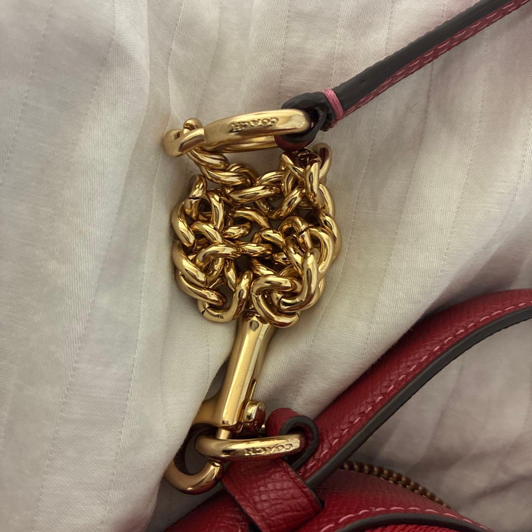 e*5様 coach ハートバック