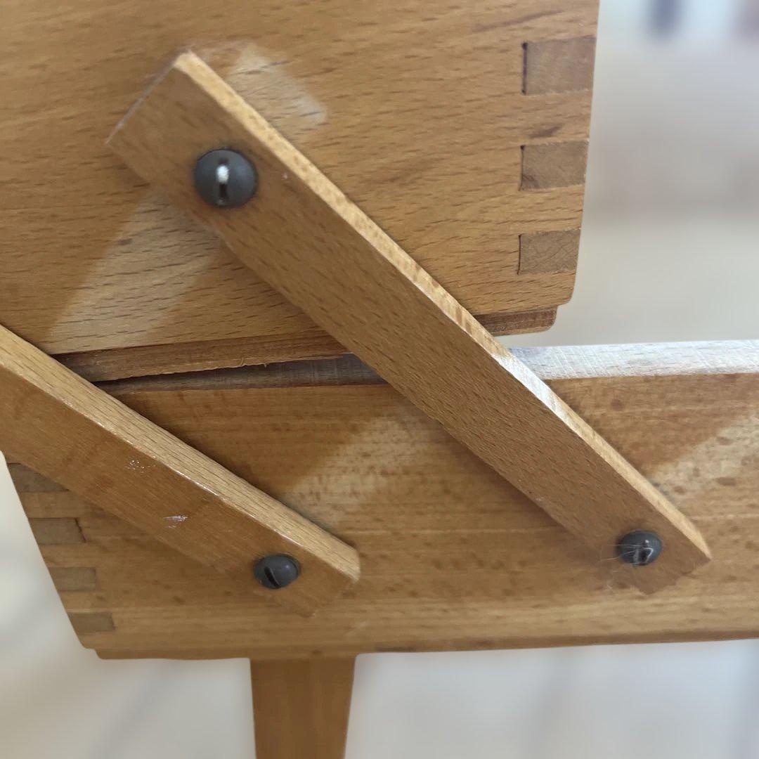 イギリスアンティーク 裁縫箱　北欧　ナチュラル　ヴィンテージ　カントリー