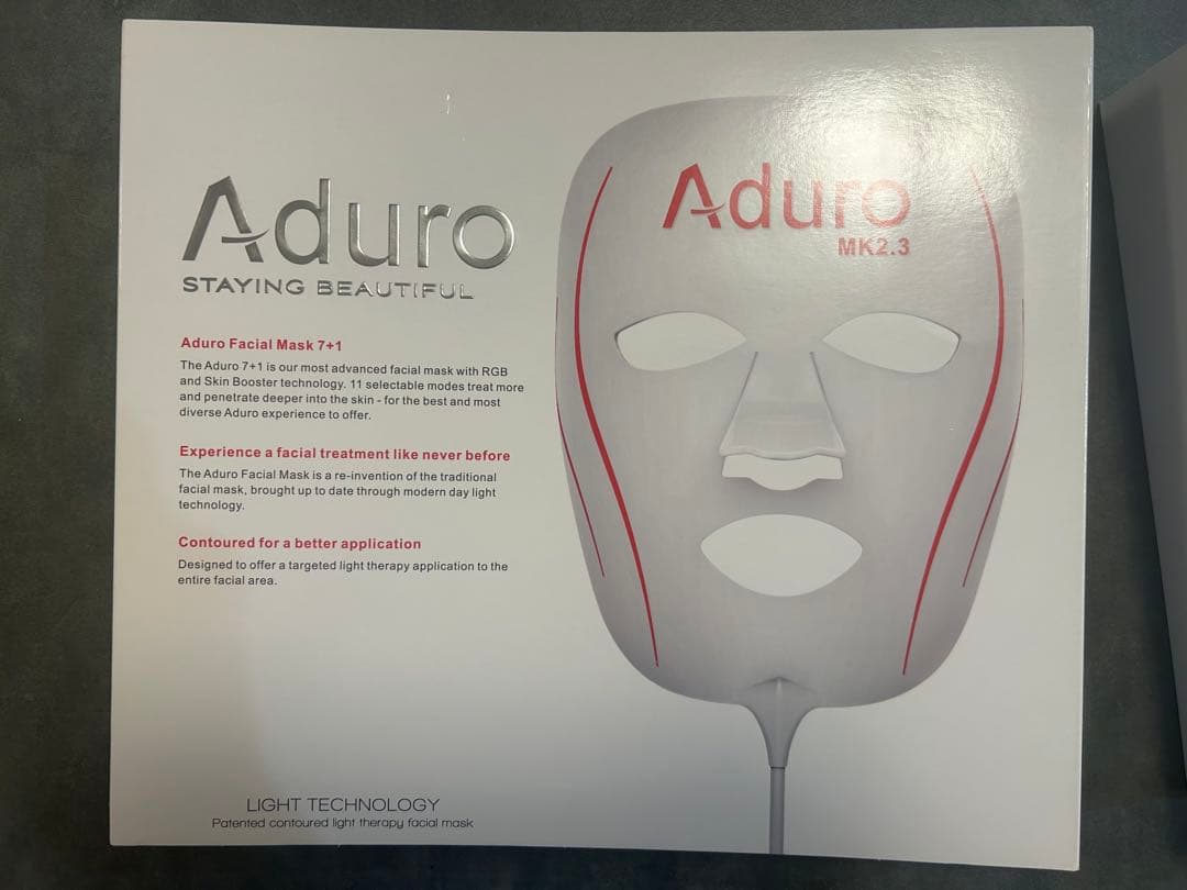 Aduro LED美顔器　ADURO アデューロ7＋1 LEDフェイスマスク