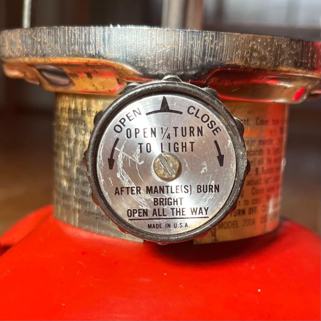 Coleman レッドガソリンランタン 1978年製