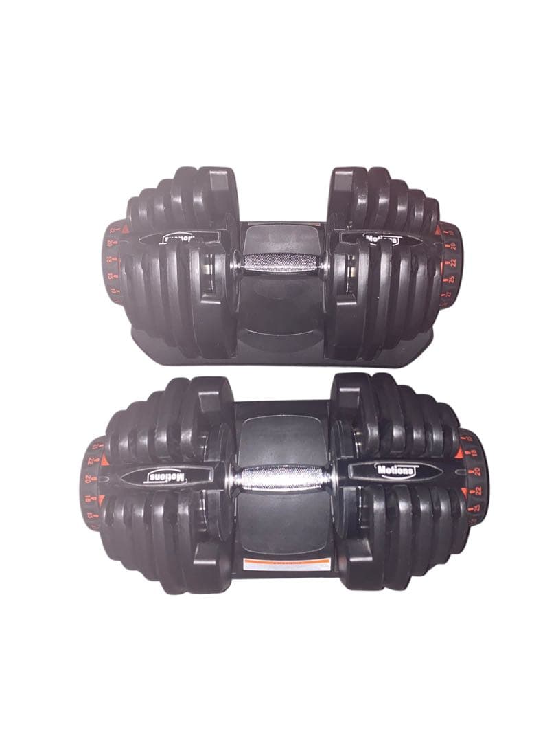 【良品】Motions アジャスタブルダンベル40キロ×2個、1/2梱包　その②