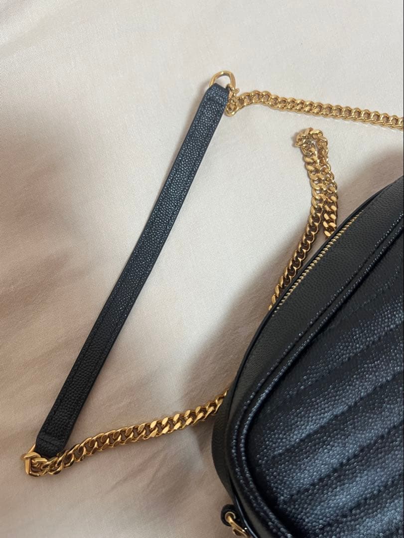 Saint Laurent ルーレザーショルダーバッグ