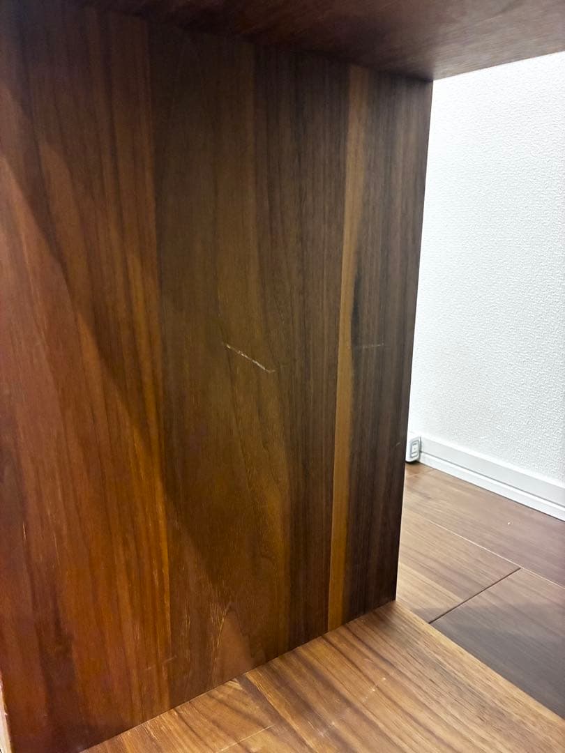 無印良品 スタッキングシェルフ ウォールナット材