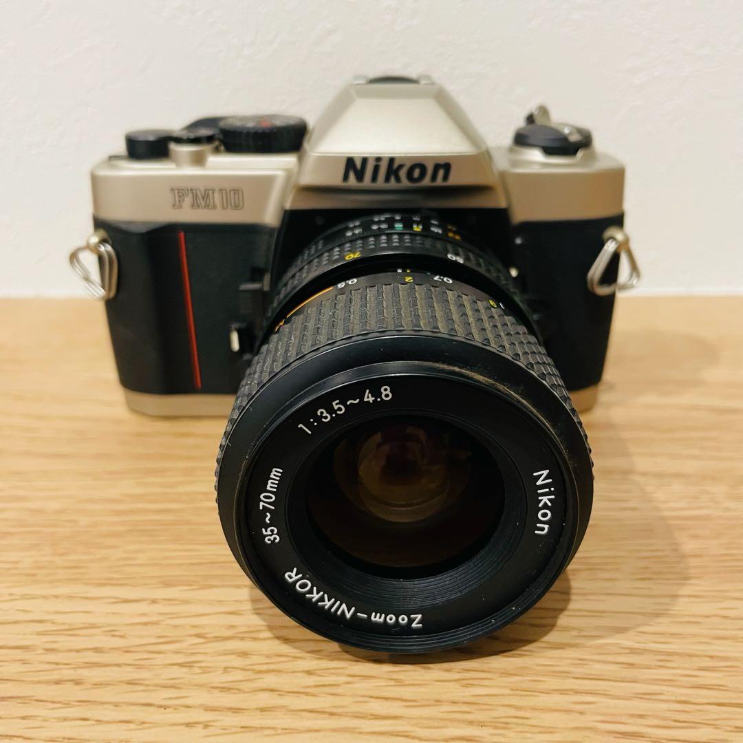 NIKON FM10 zoom-nikkor 35-70mm フィルムカメラ