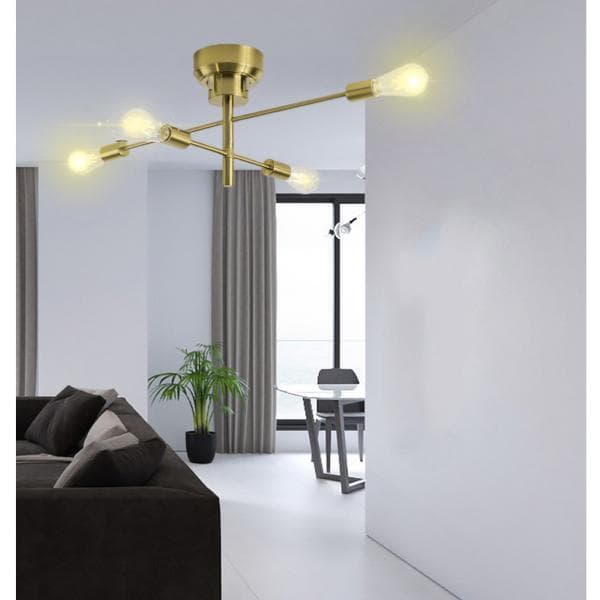 シーリングライト 照明 シャンデリア シーリングライト アーム回転可能