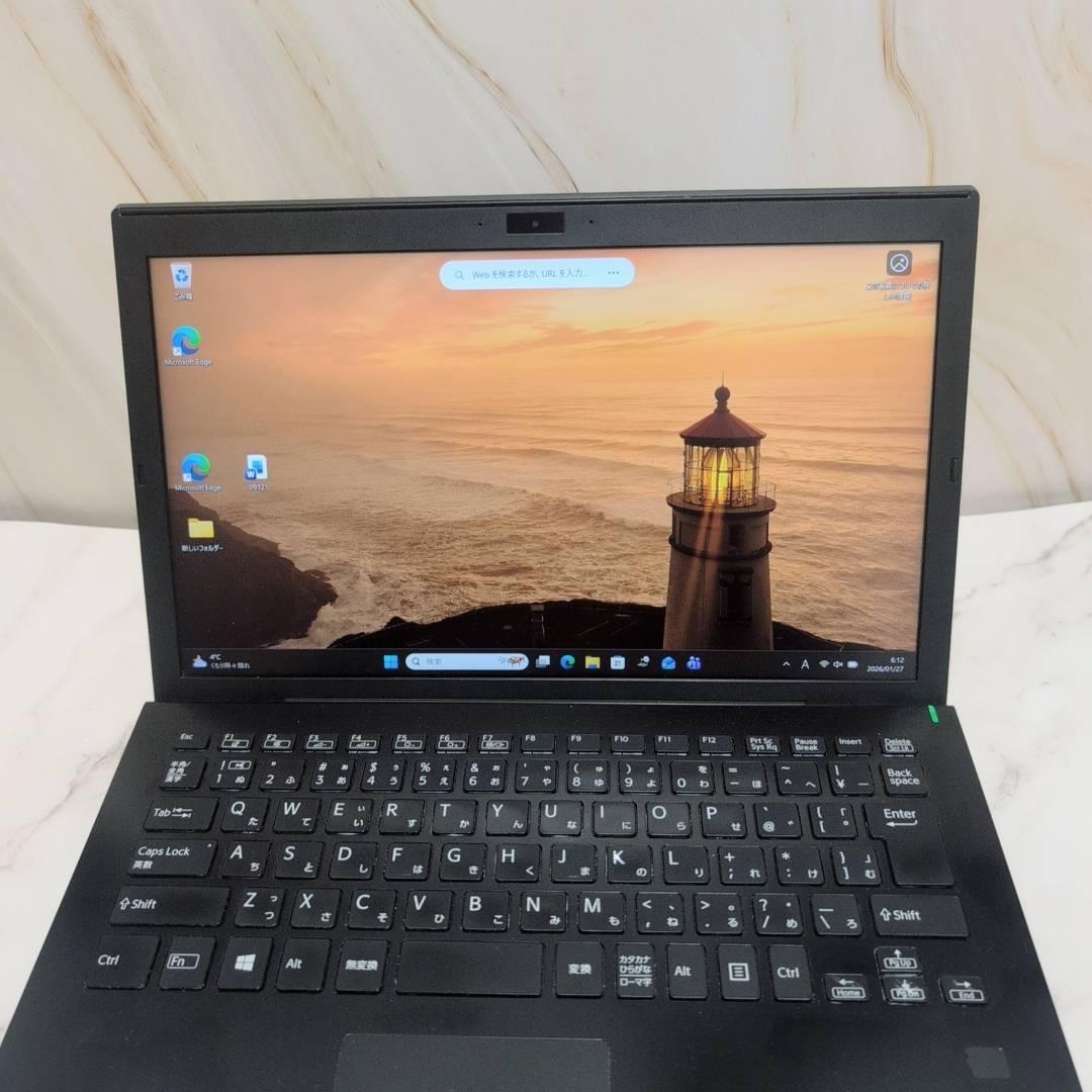 動作確認済み！軽量薄型 i5 第8世代 VAIO Pro PG 8GB