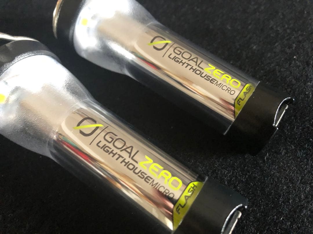 『GOALZERO LIGHTHOUSE MICRO FLASH』ゴールゼロ2個
