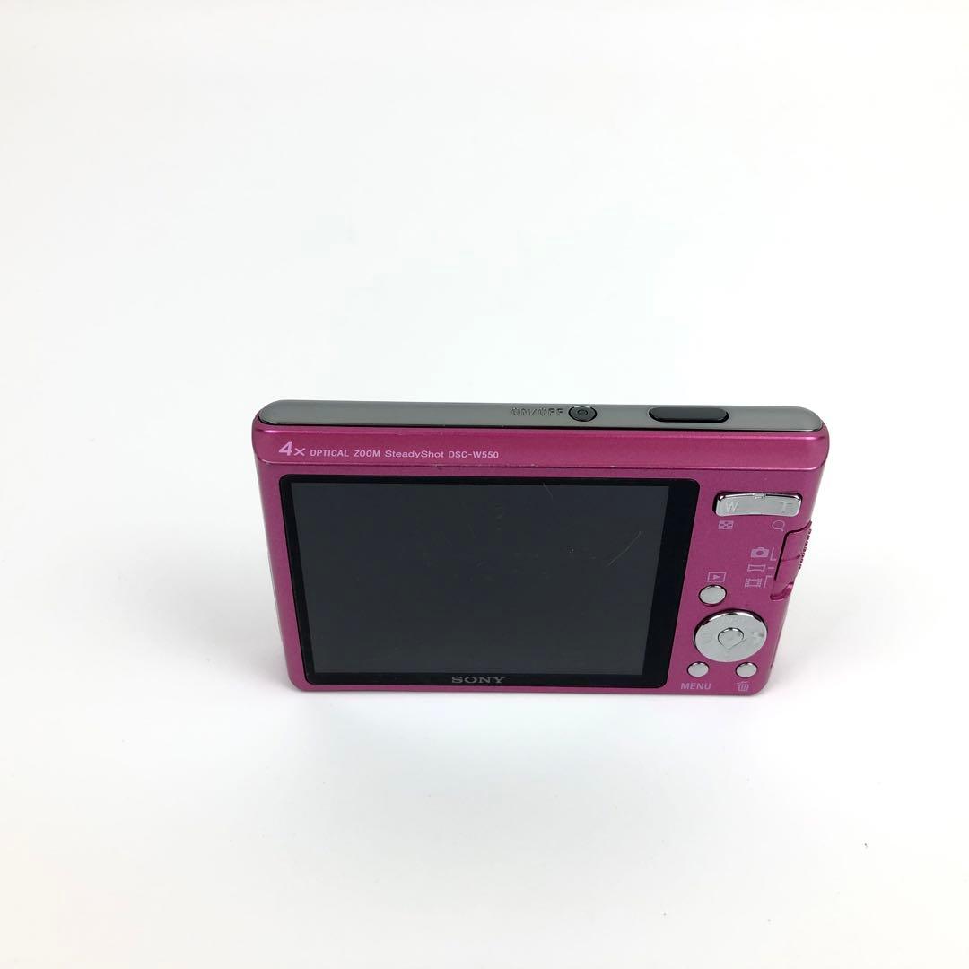 極美品　SONY Cyber-Shot DSC-W550デジタルカメラ コンデジ
