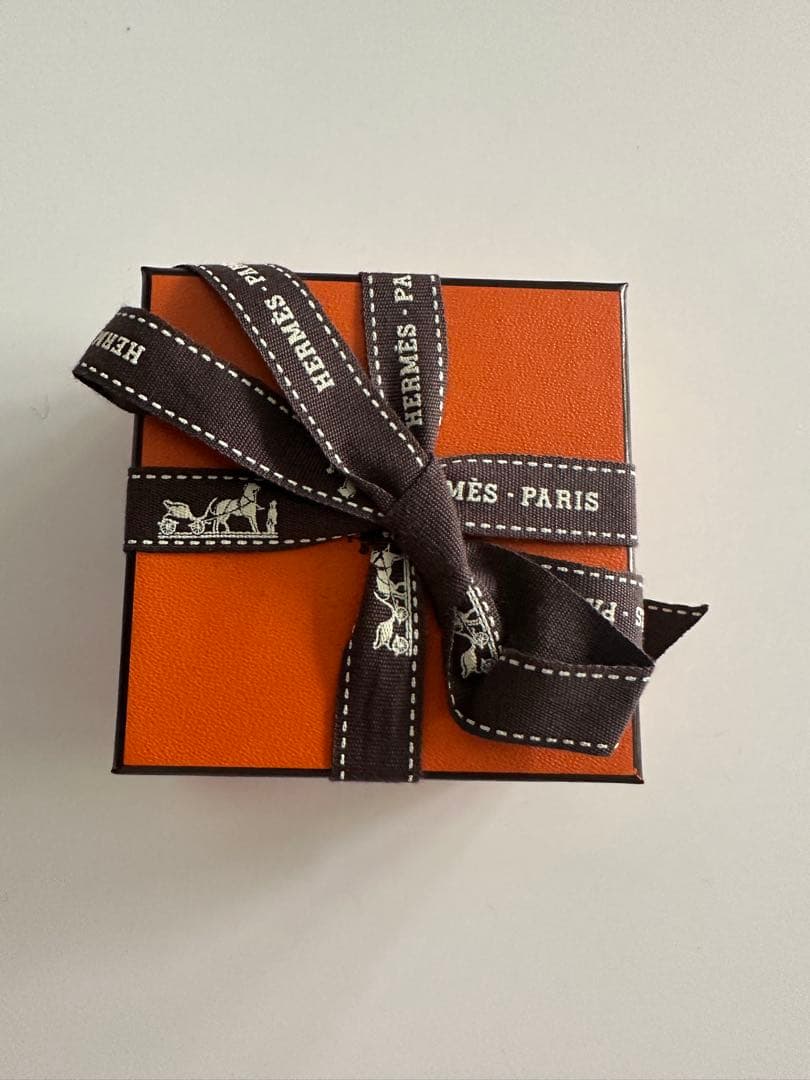 【とーり】新品未使用 エルメス シュヴァル 馬 キーリング Hermes