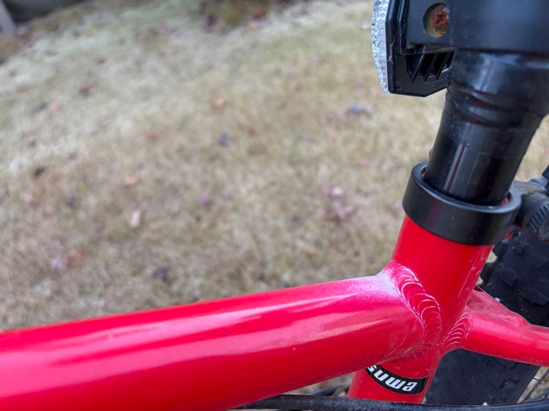 ヨツバサイクル　22インチ　レストアベースに